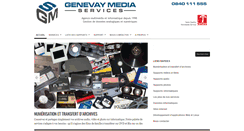 Desktop Screenshot of genevay-media-services.ch